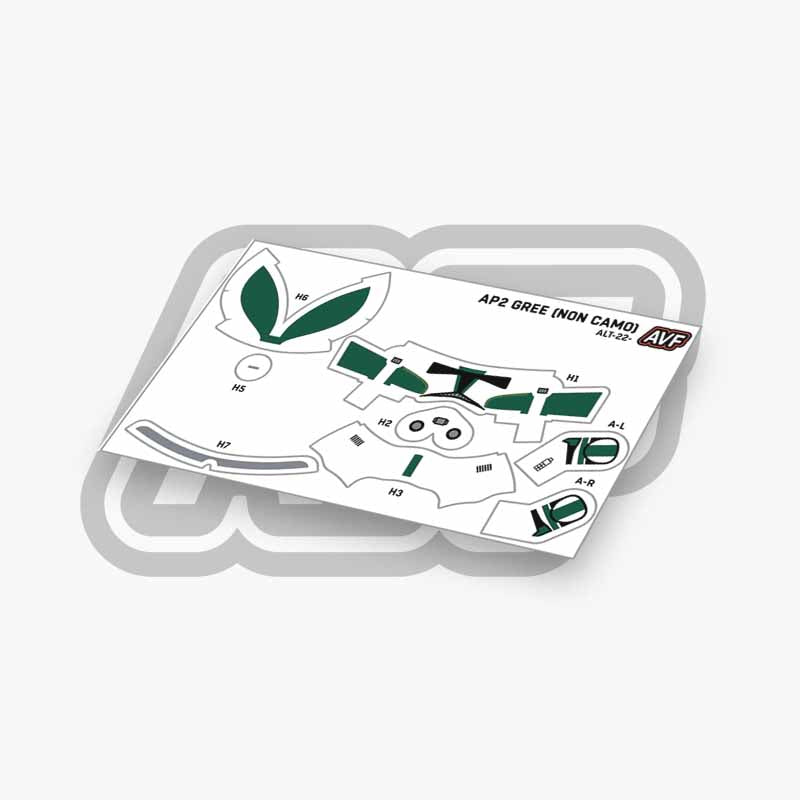 Commander Gree Decals