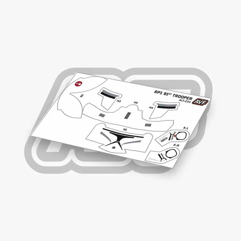 91st Trooper Decals