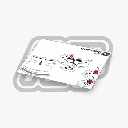 91st Trooper Decals