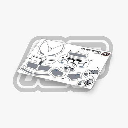 104th Officer Decals