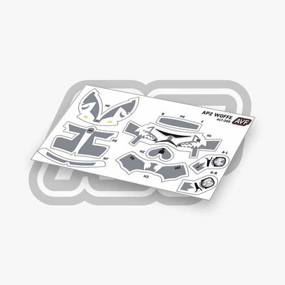 Commander Wolffe Decals