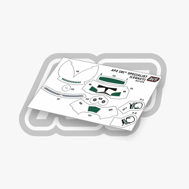 181st Specialist Decals