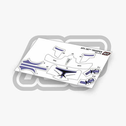 187th Trooper Decals