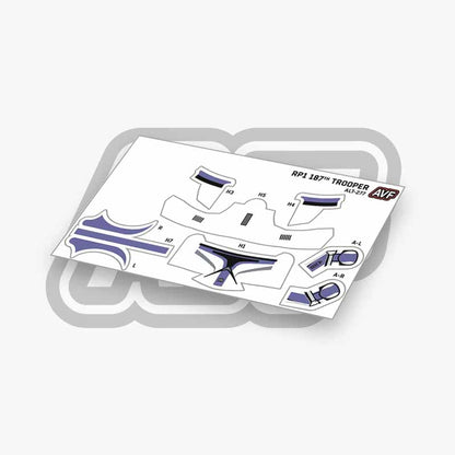 187th Trooper Decals