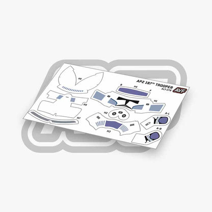 187th Trooper Decals