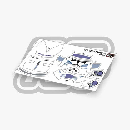 187th Trooper Decals