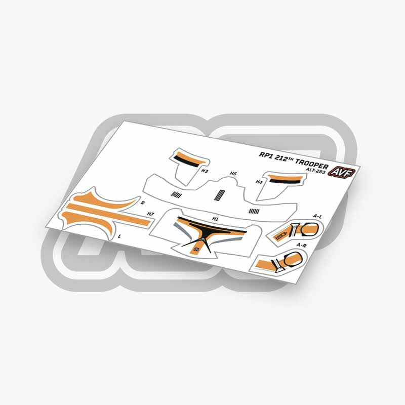 212th Trooper Decals