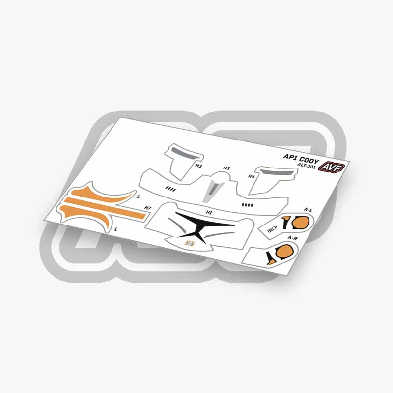 Commander Cody Decals