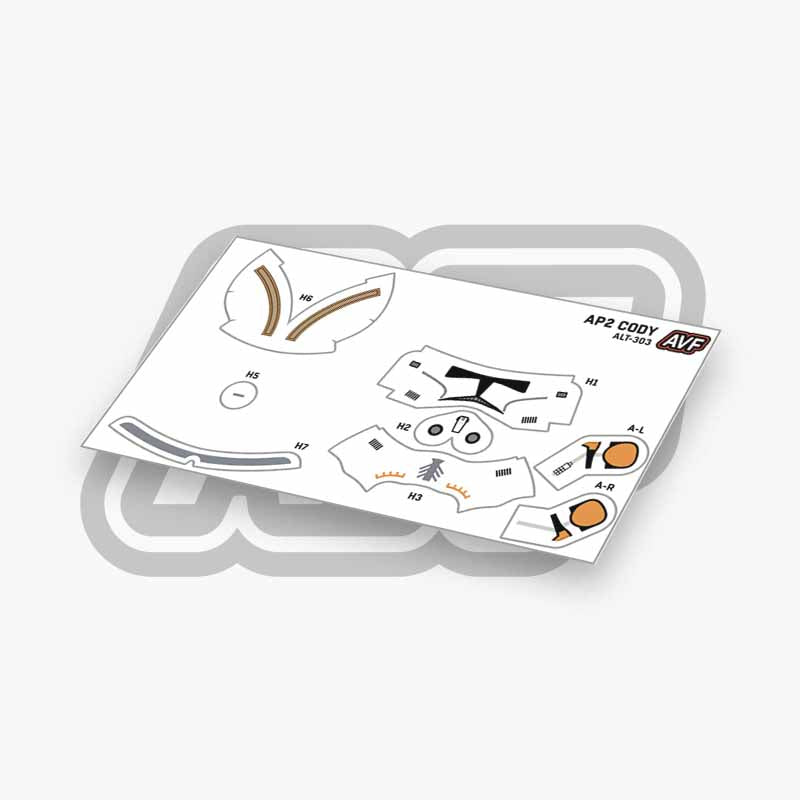 Commander Cody Decals