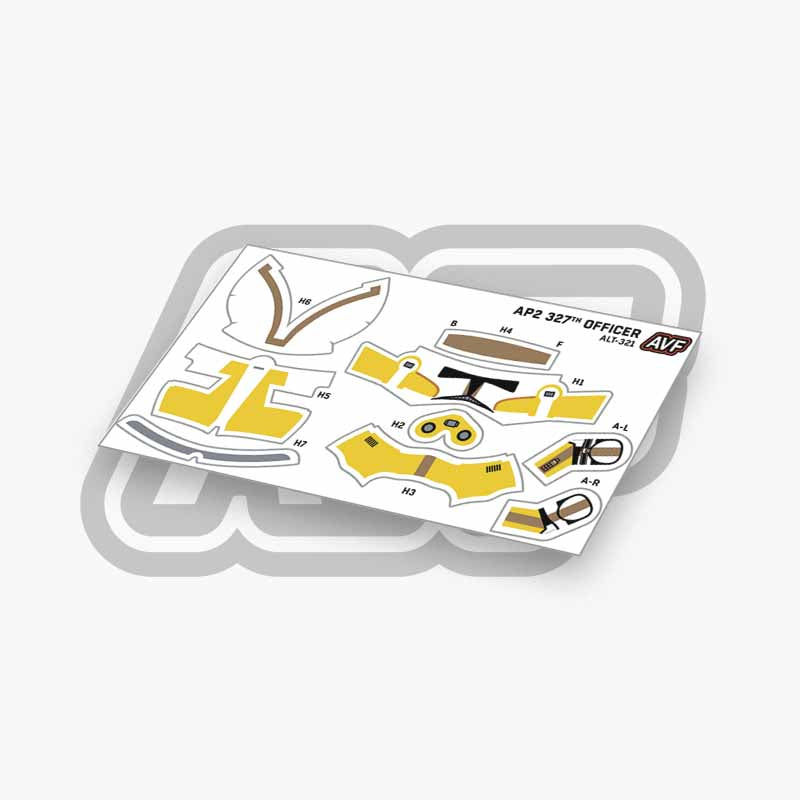 327th Officer Decals