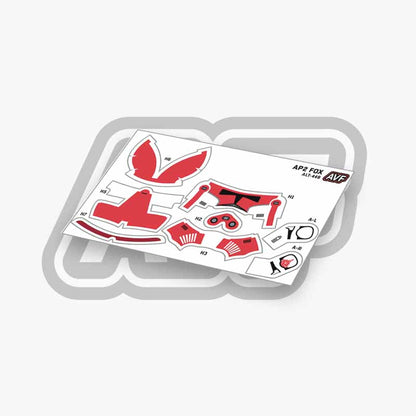 Commander Fox Decals