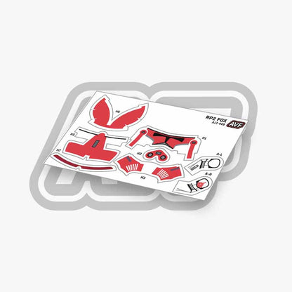 Commander Fox Decals