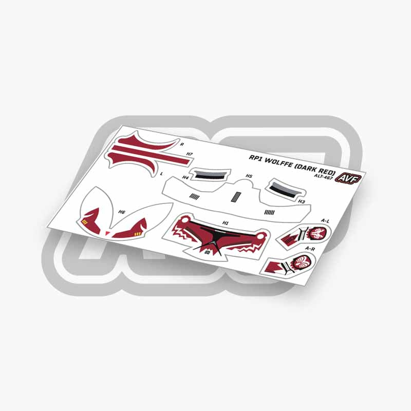 Commander Wolffe Decals