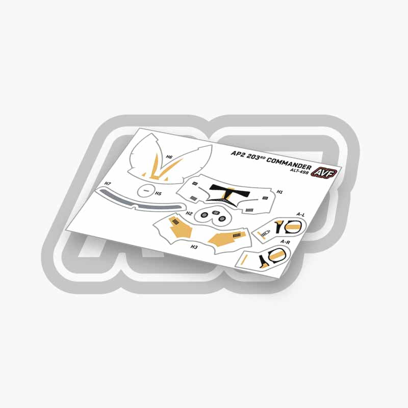 203rd Division Commander Decals