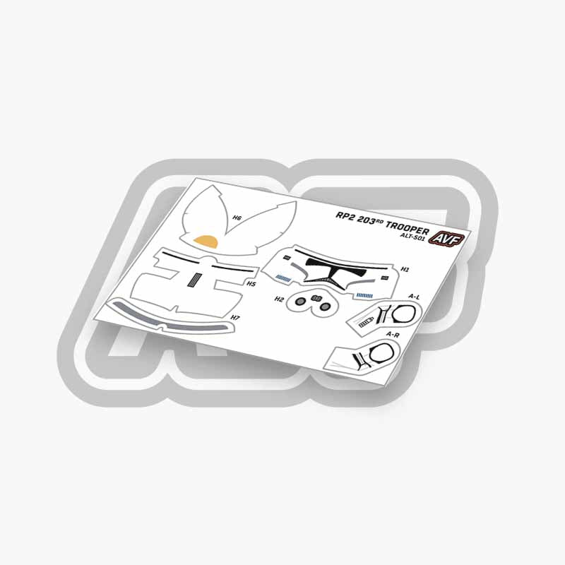 203rd Division Trooper Decals