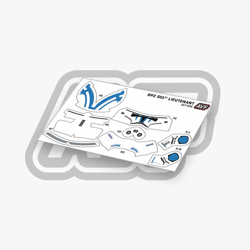 501st Lieutenant Decals