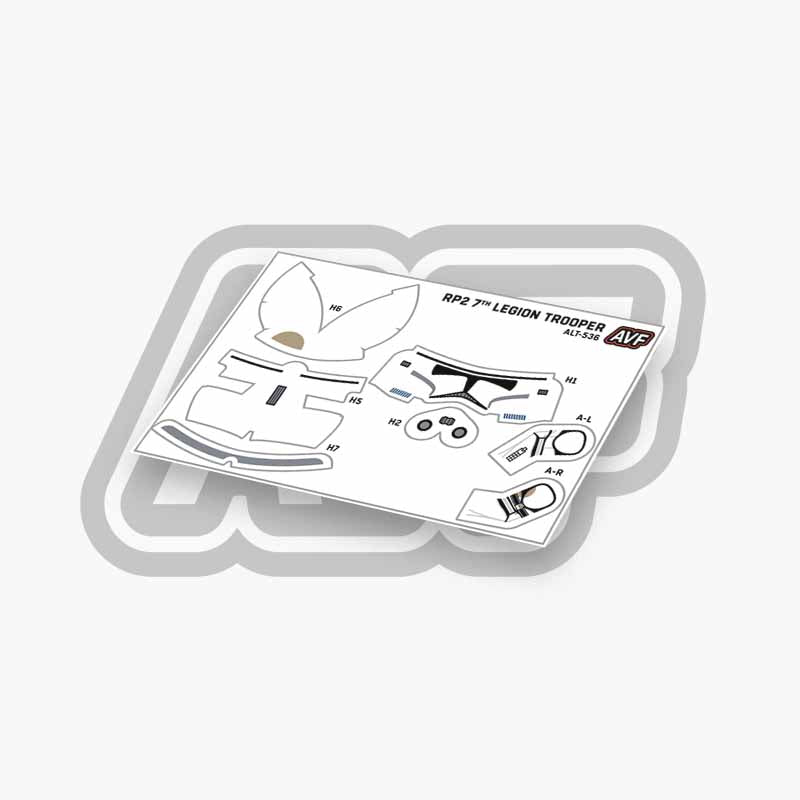 7th Fleet Trooper Decals