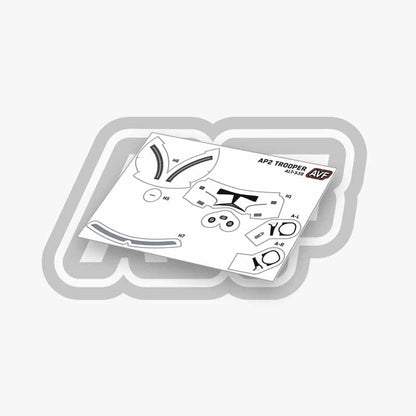 Clone Trooper Grunt Decals