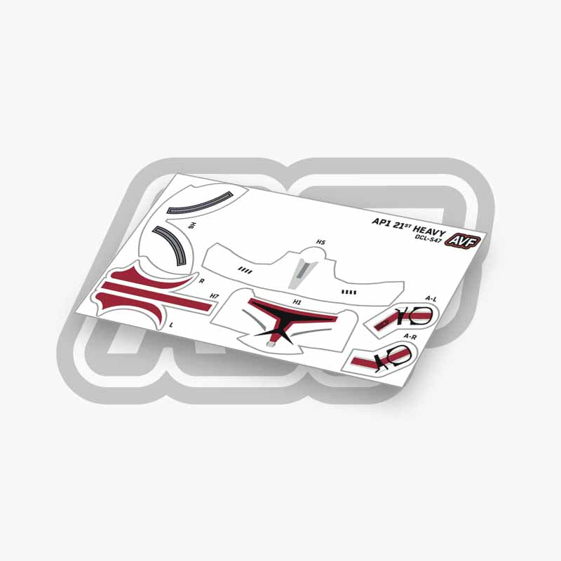 21st Heavy Decals