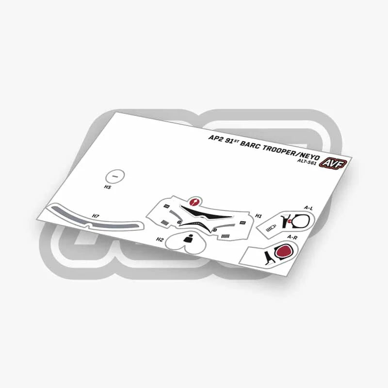 91st BARC Trooper Decals