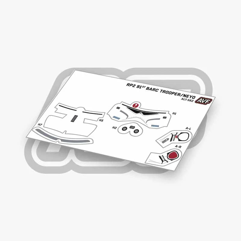 91st BARC Trooper Decals