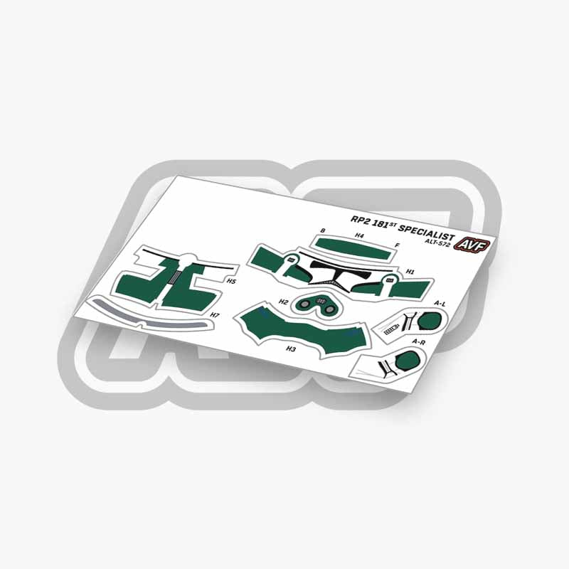 181st Specialist Decals