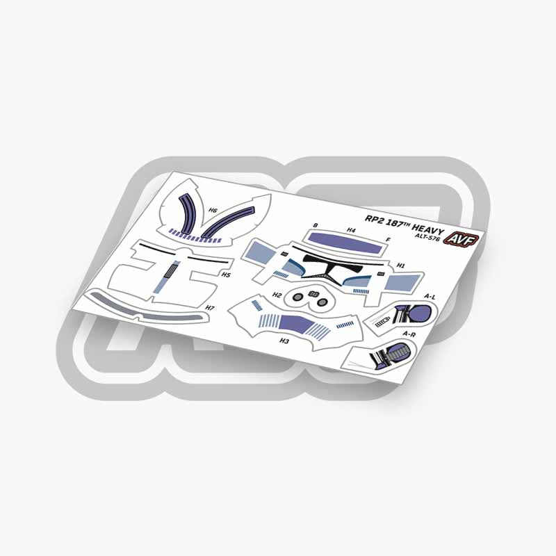 187th Heavy Decals