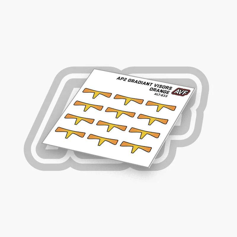 AP2 Alternate Gradient Visor Decals