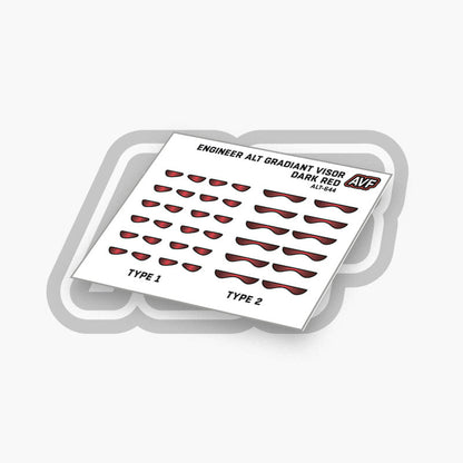 Engineer Alternate Gradient Visor Decals
