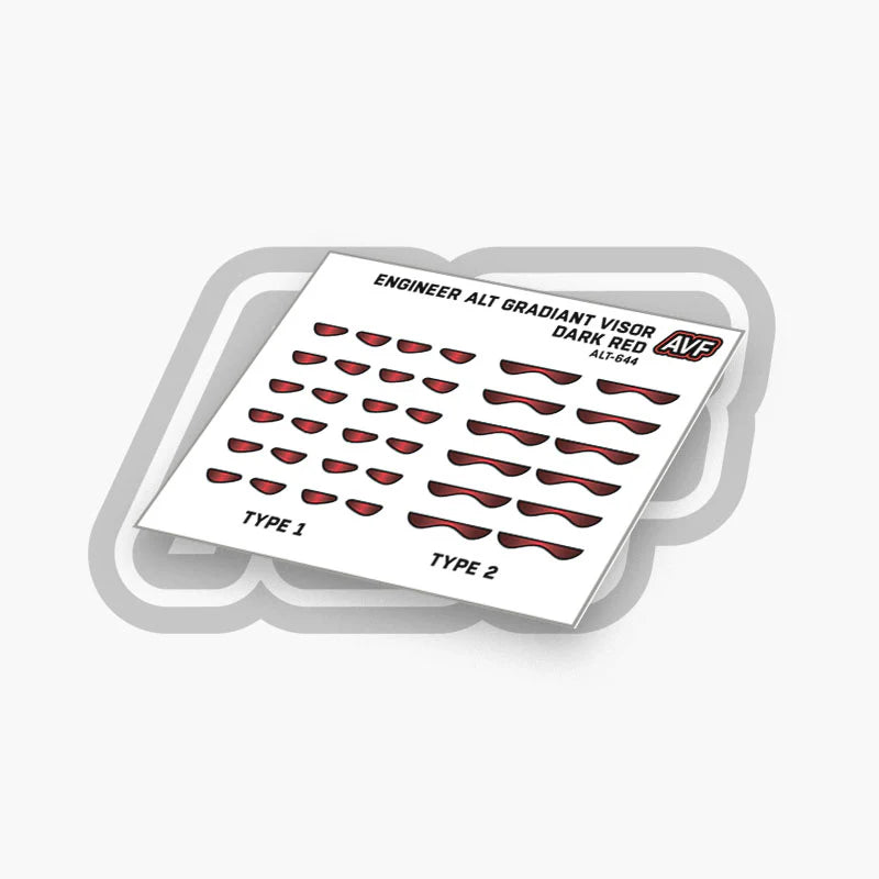 Engineer Alternate Gradient Visor Decals