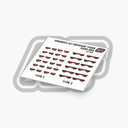 Engineer Alternate Gradient Visor Decals