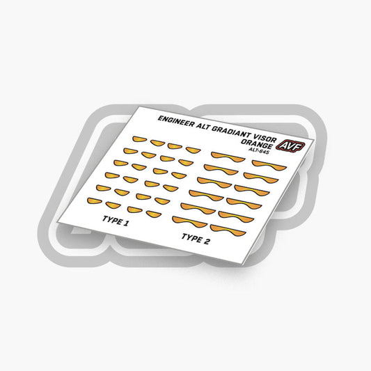 Engineer Alternate Gradient Visor Decals