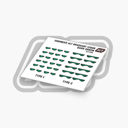 Engineer Alternate Gradient Visor Decals