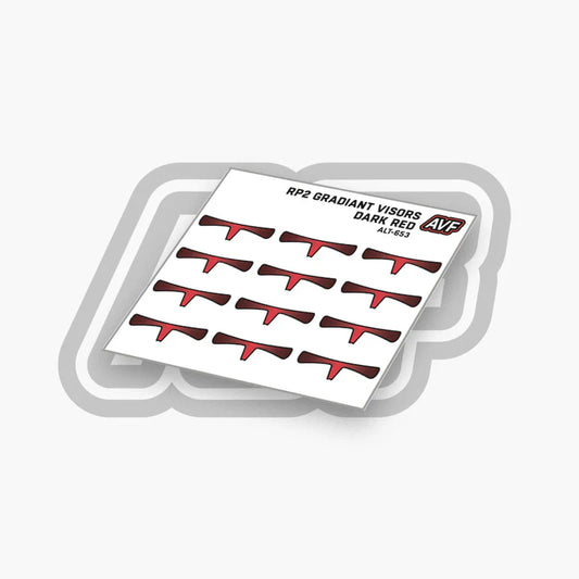 RP2 Alternate Gradient Visor Decals