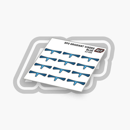 RP2 Alternate Gradient Visor Decals
