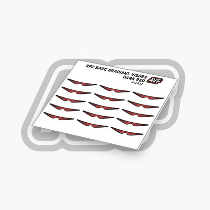 RP2 BARC Alternate Gradient Visor Decals