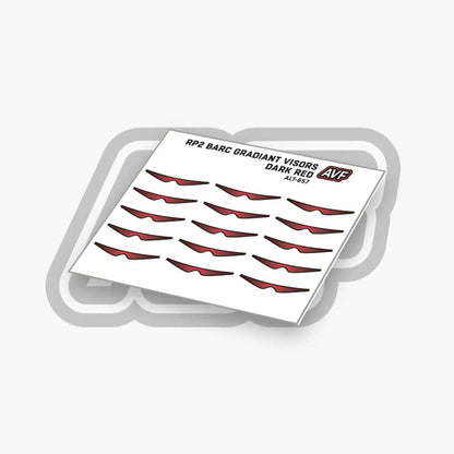 RP2 BARC Alternate Gradient Visor Decals