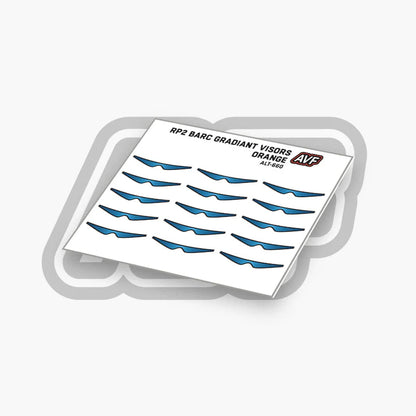 RP2 BARC Alternate Gradient Visor Decals