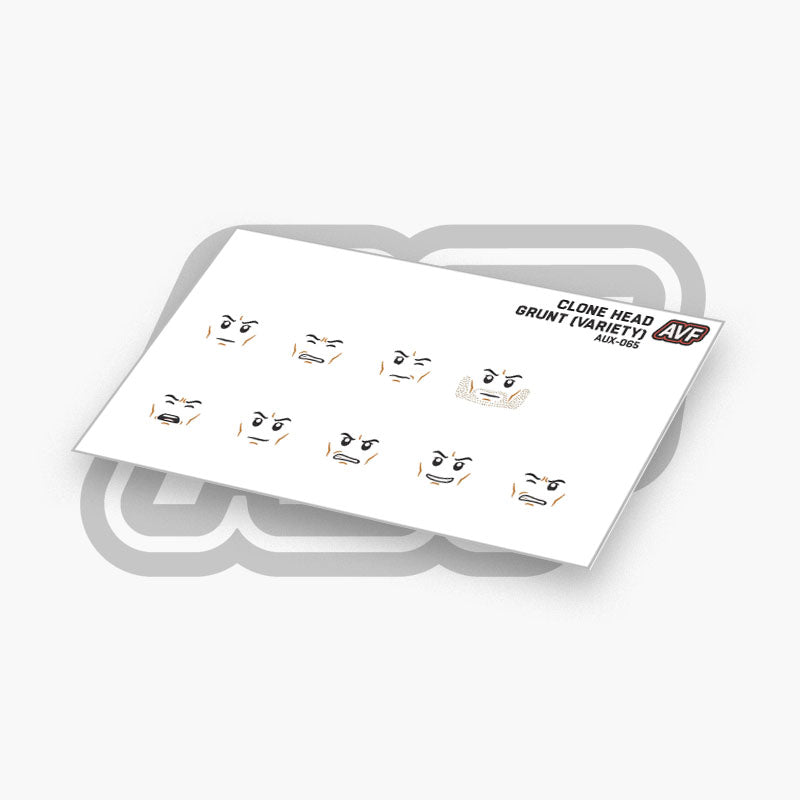 Clone Face Decals