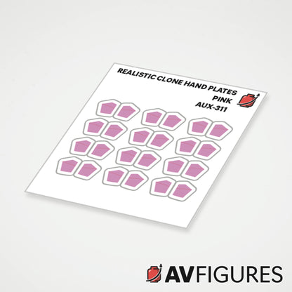 Clone Hand Plate Decals