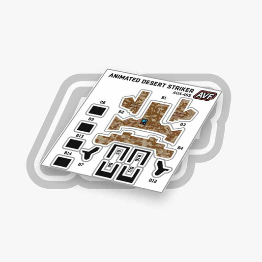 Commando Standard Backpack Decals