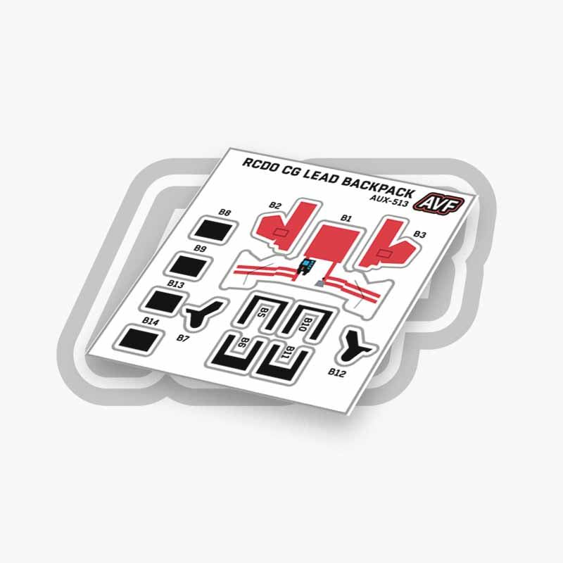 Commando Standard Backpack Decals