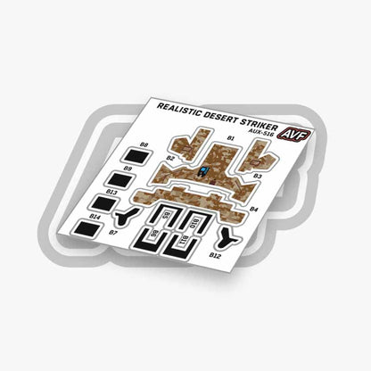 Commando Standard Backpack Decals