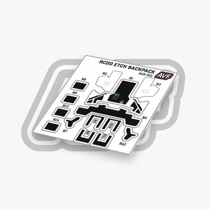 Commando Standard Backpack Decals