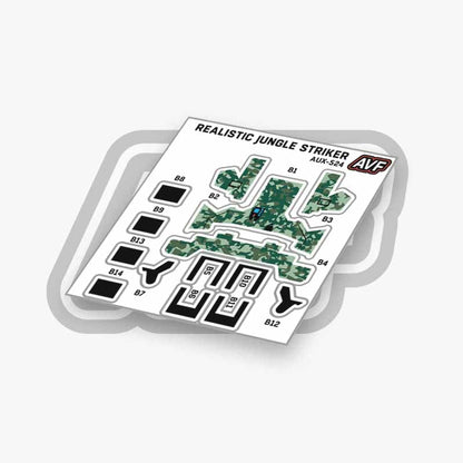 Commando Standard Backpack Decals