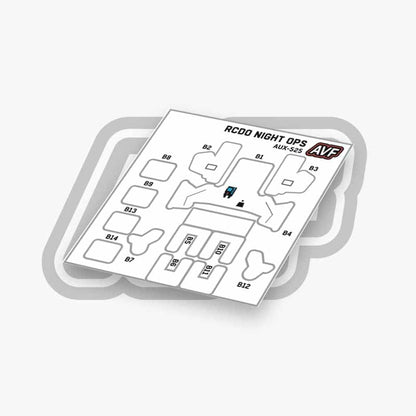 Commando Standard Backpack Decals