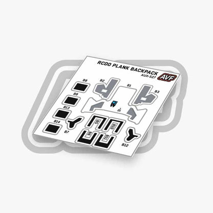 Commando Standard Backpack Decals