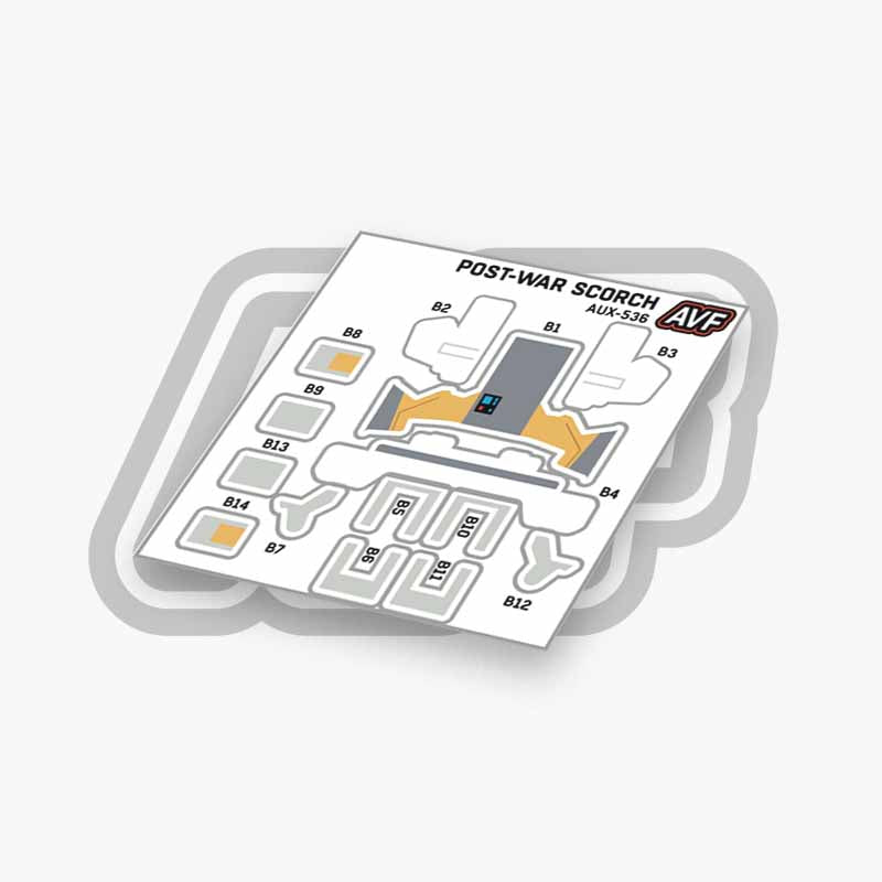 Commando Standard Backpack Decals