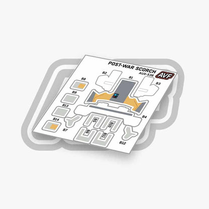 Commando Standard Backpack Decals