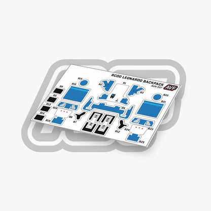 Commando Heavy Backpack Decals